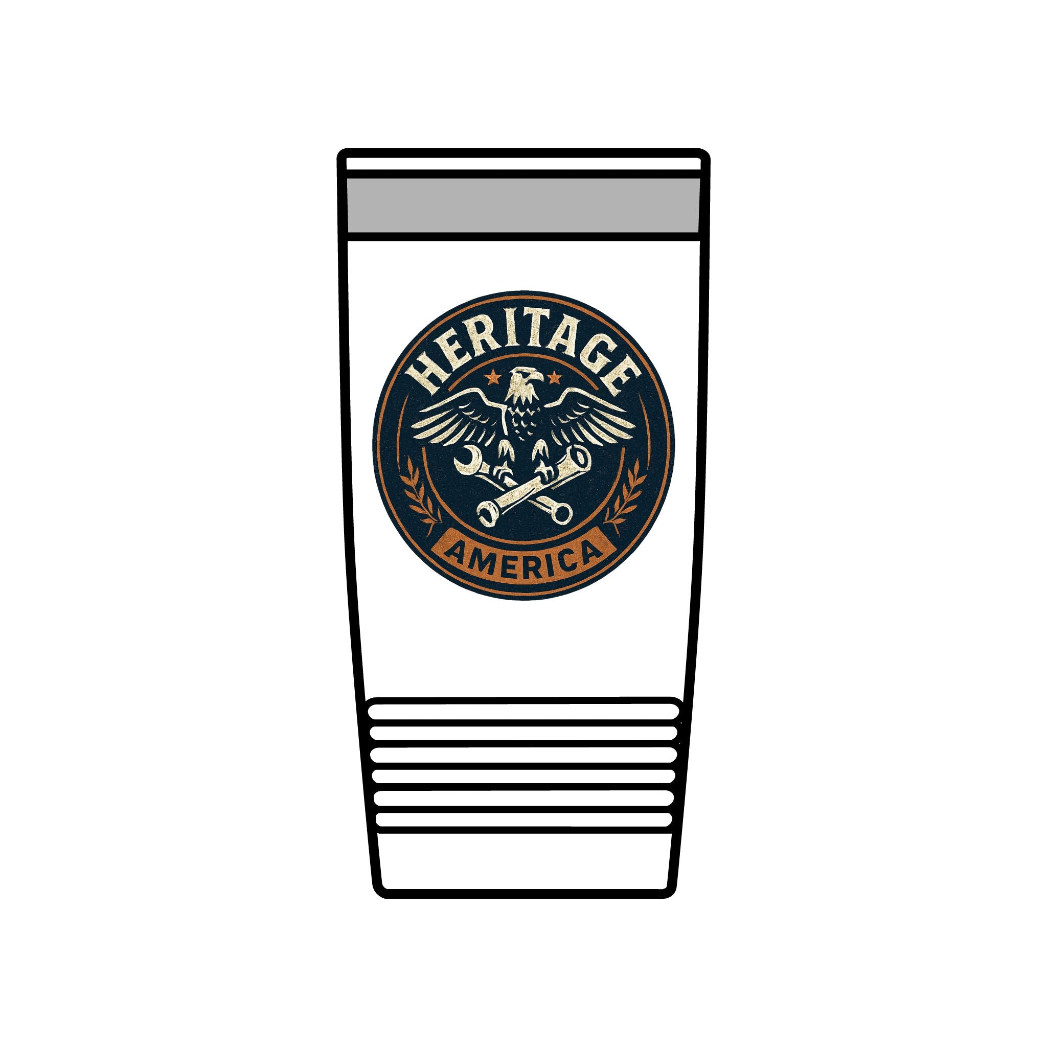 Garage Eagle Tumbler | 20oz Insulated Tumbler