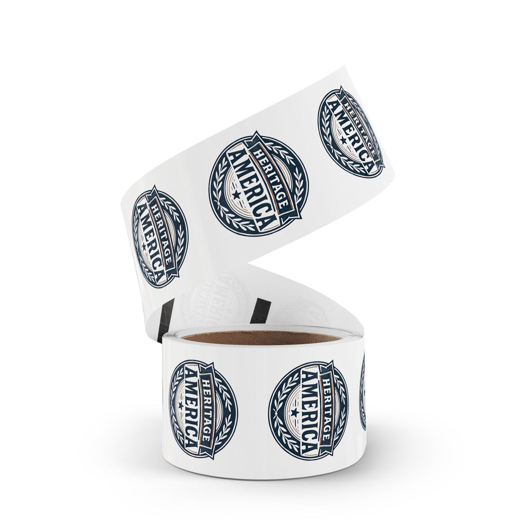 Heritage America Round Sticker Label Rolls