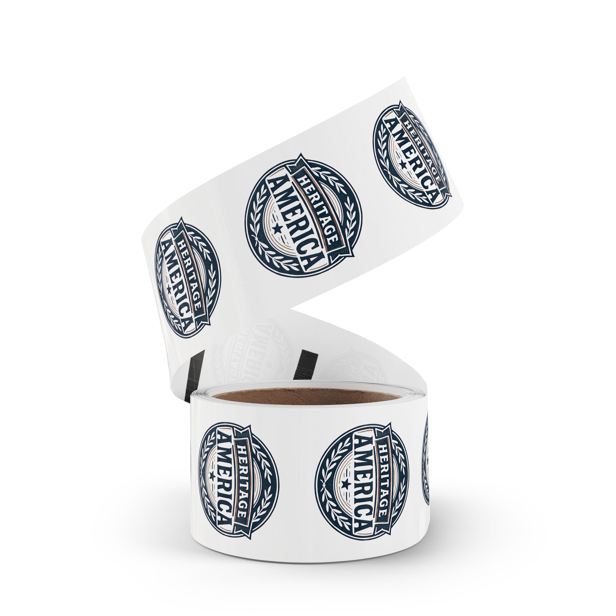 Heritage America Round Sticker Label Rolls