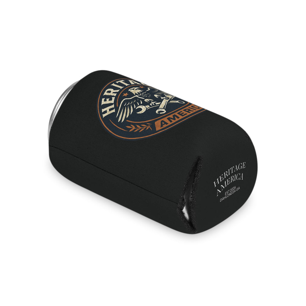 Garage Eagle Can Cooler - Black