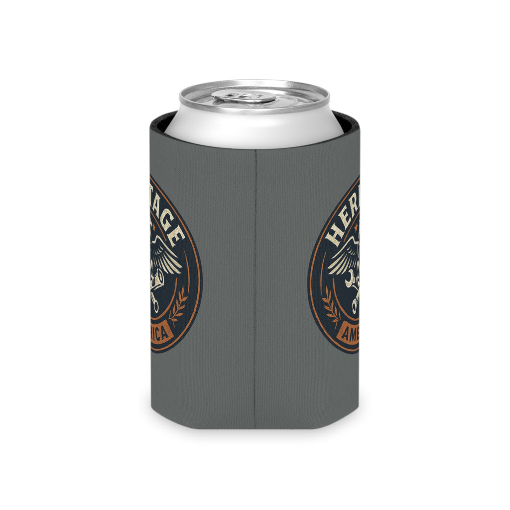 Garage Eagle Can Cooler - Gray