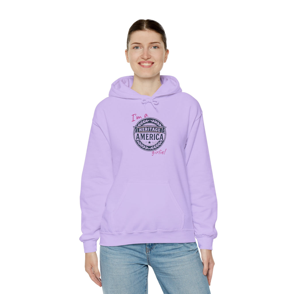 Heritage America Girlie Heavy Blend™ Hooded Sweatshirt