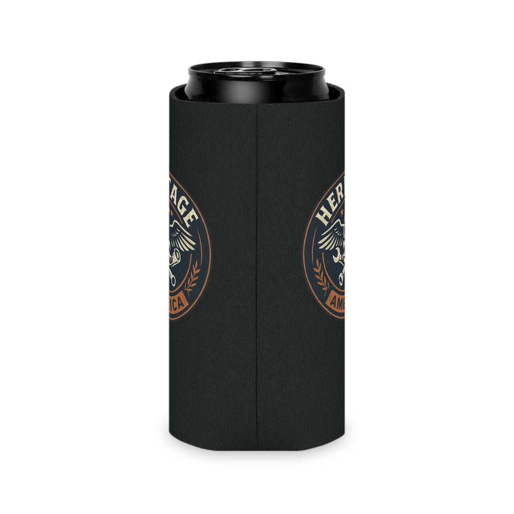 Garage Eagle Can Cooler - Black
