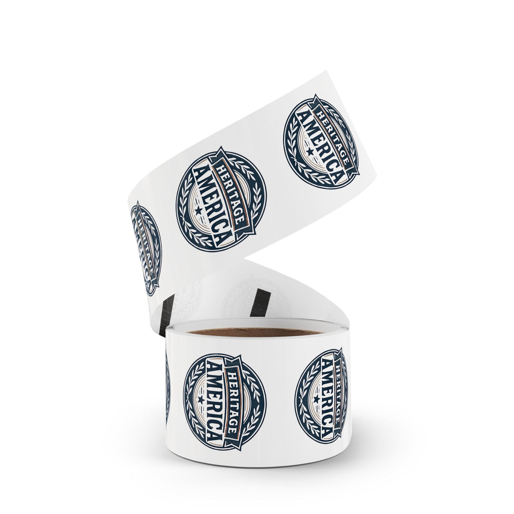 Heritage America Round Sticker Label Rolls