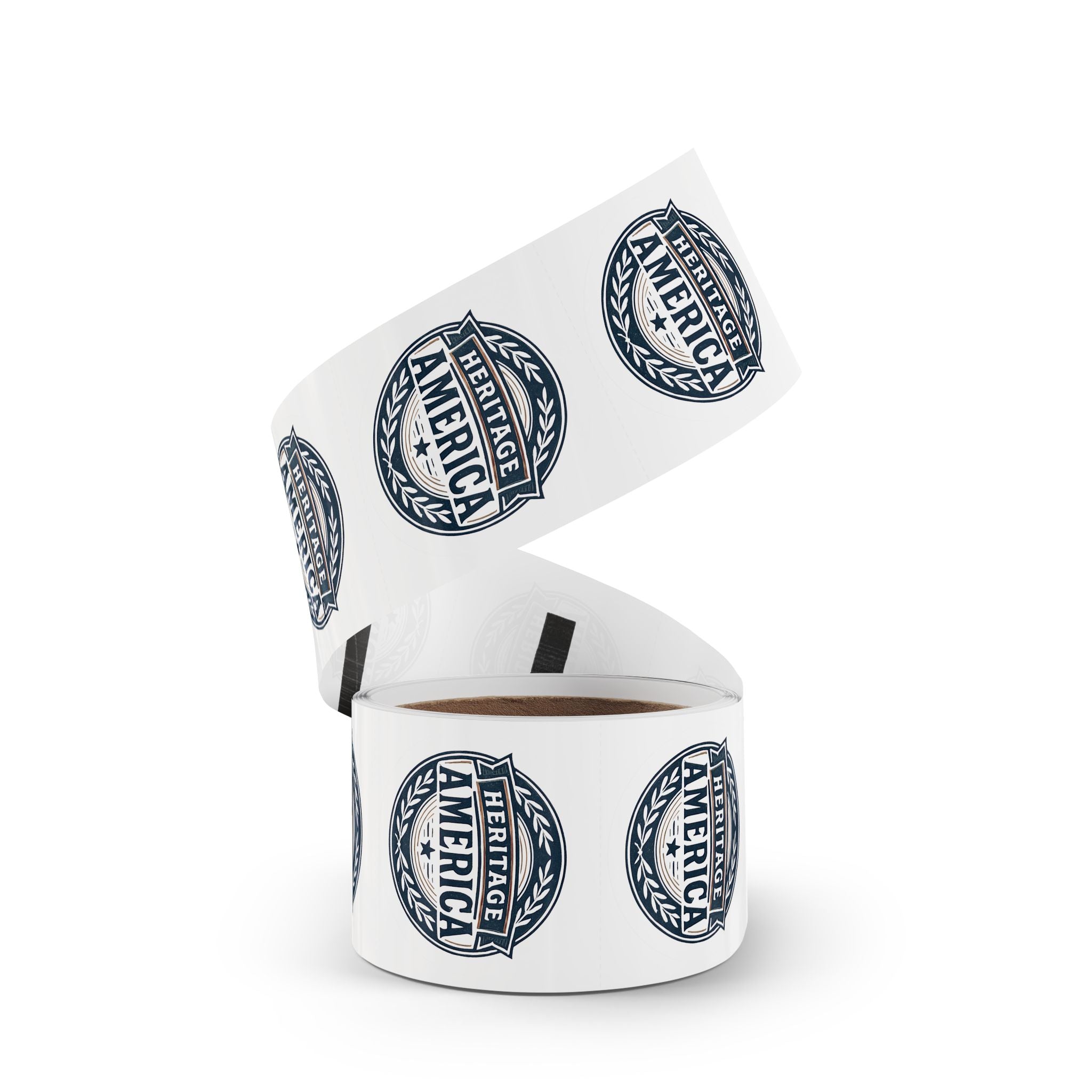 Heritage America Round Sticker Label Rolls