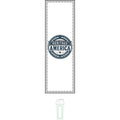 Heritage America logo Protein Shaker | patriotic emblem shaker bottle