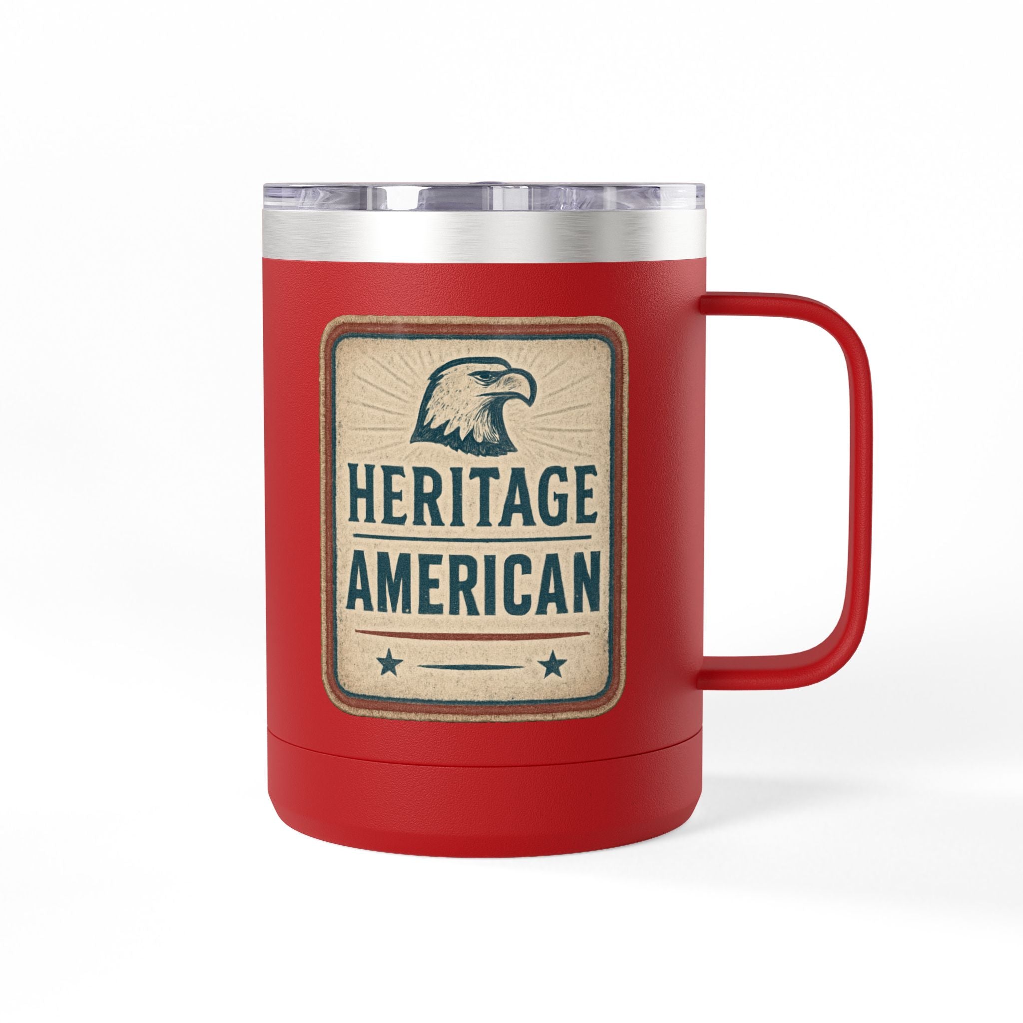 Heritage American Eagle Short Tumbler | 15oz Travel Mug