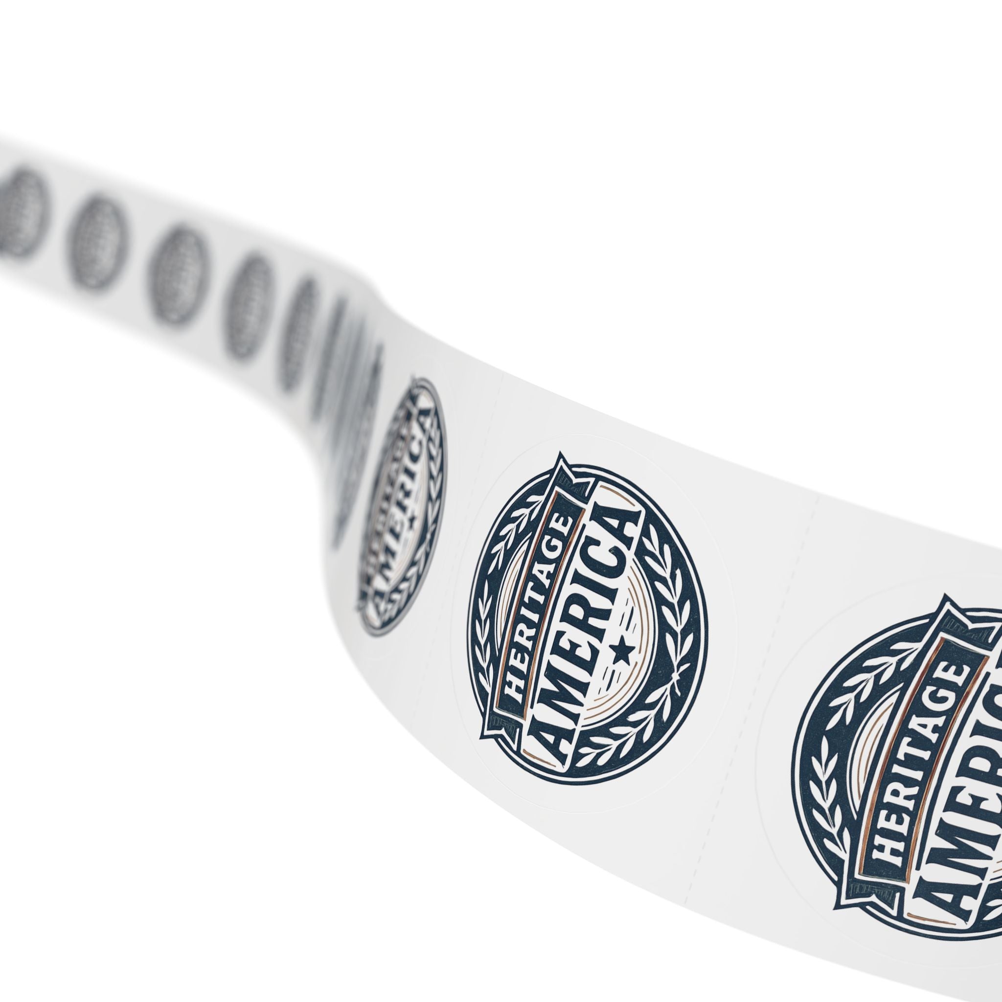 Heritage America Round Sticker Label Rolls