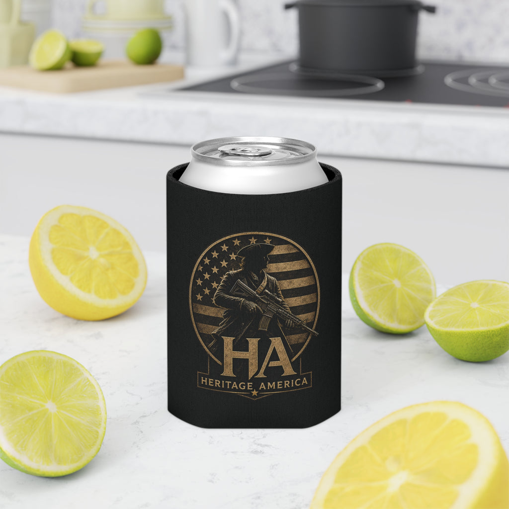 Heritage America Minute Man Can Cooler | Patriotic