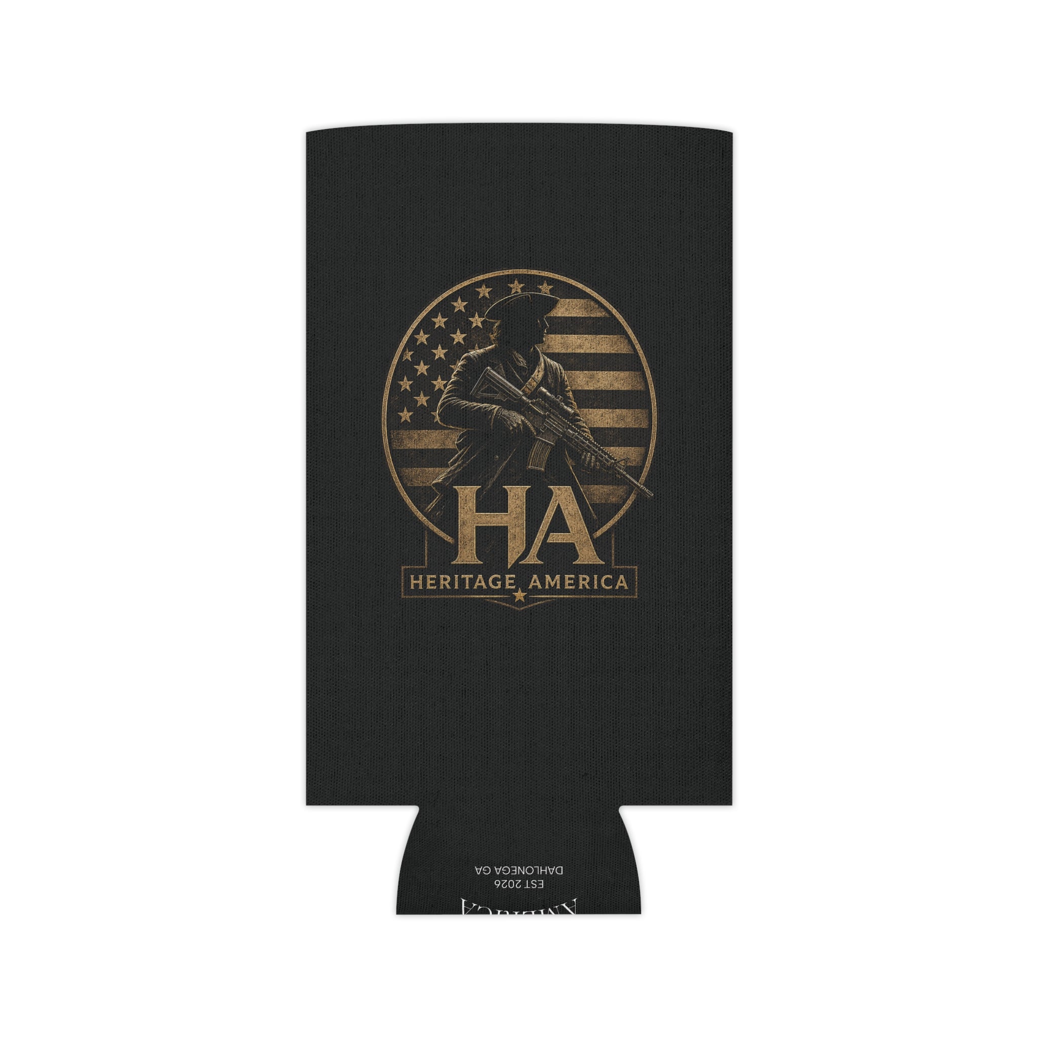 Heritage America Minute Man Can Cooler | Patriotic