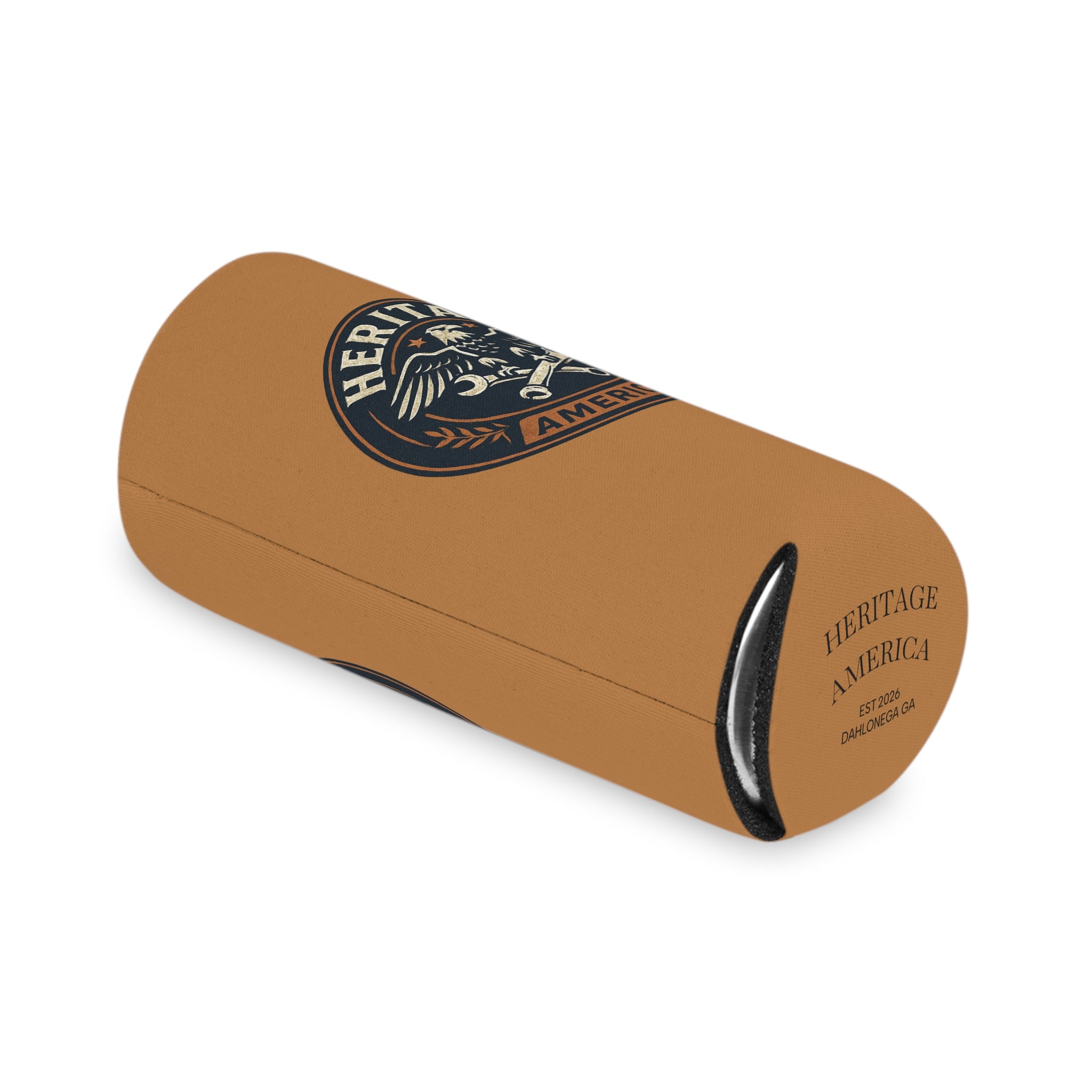 Garage Eagle Can Cooler - Light Brown