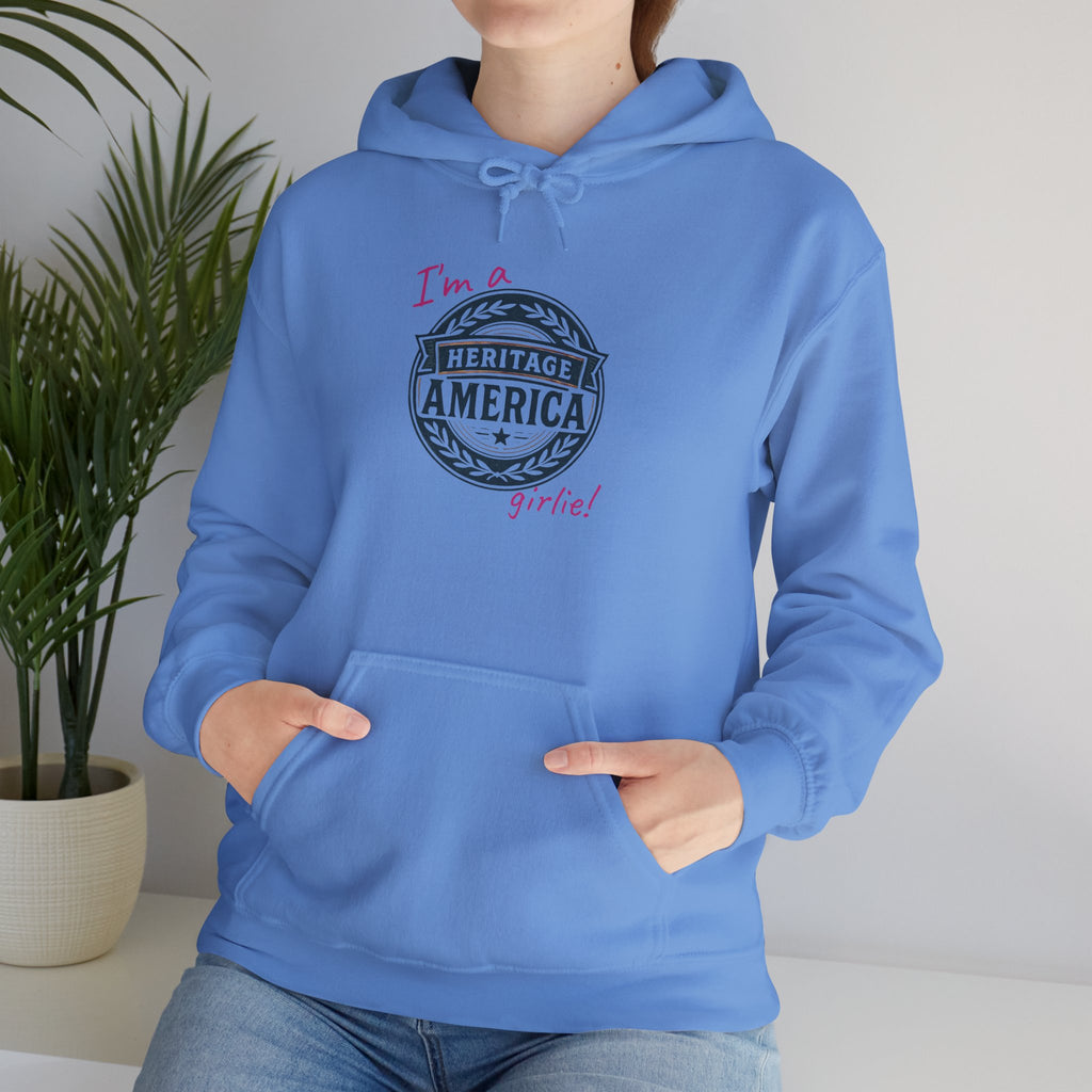Heritage America Girlie Heavy Blend™ Hooded Sweatshirt
