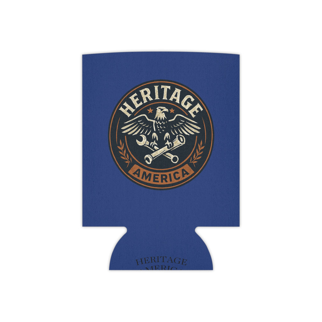 Garage Eagle Can Cooler - Blue