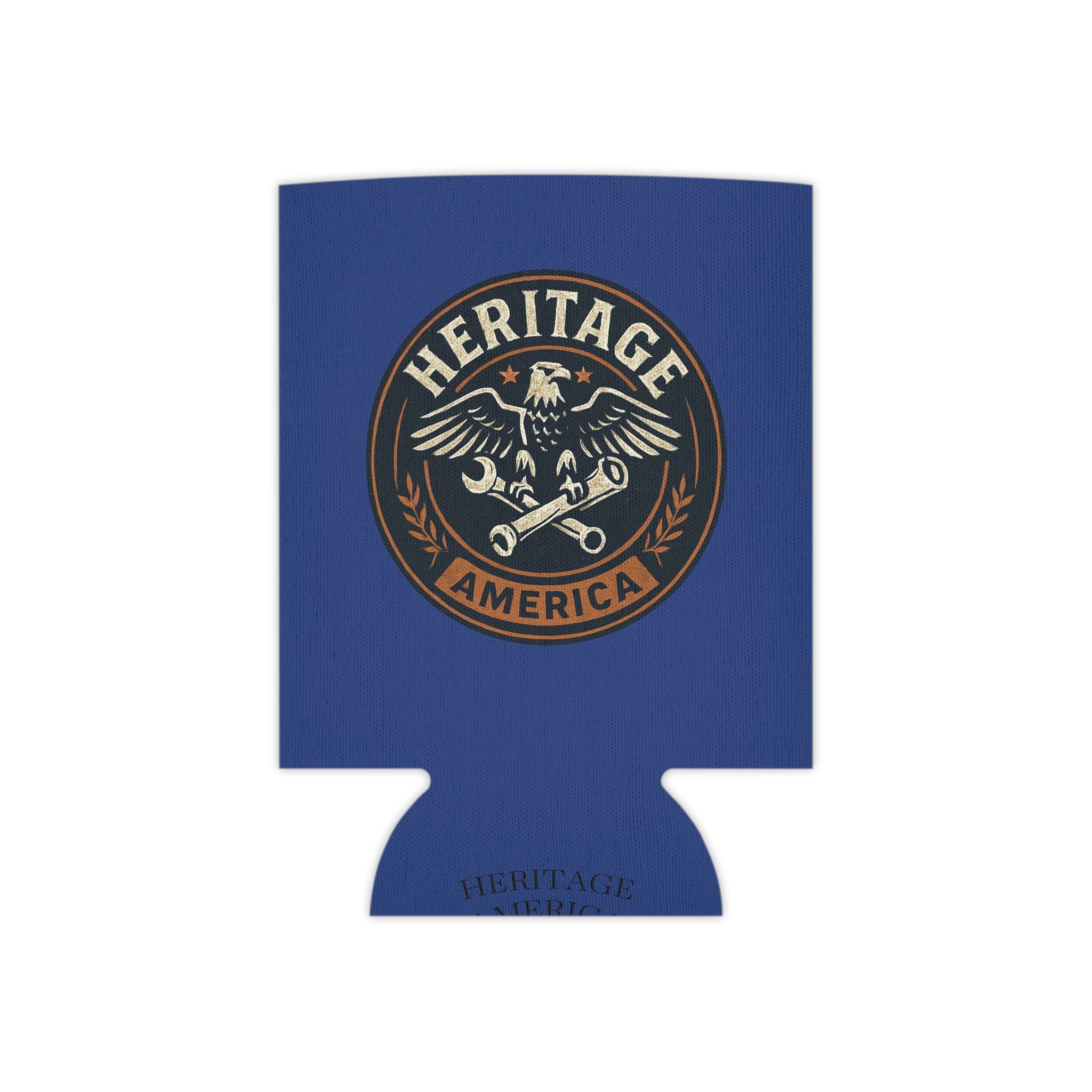 Garage Eagle Can Cooler - Blue