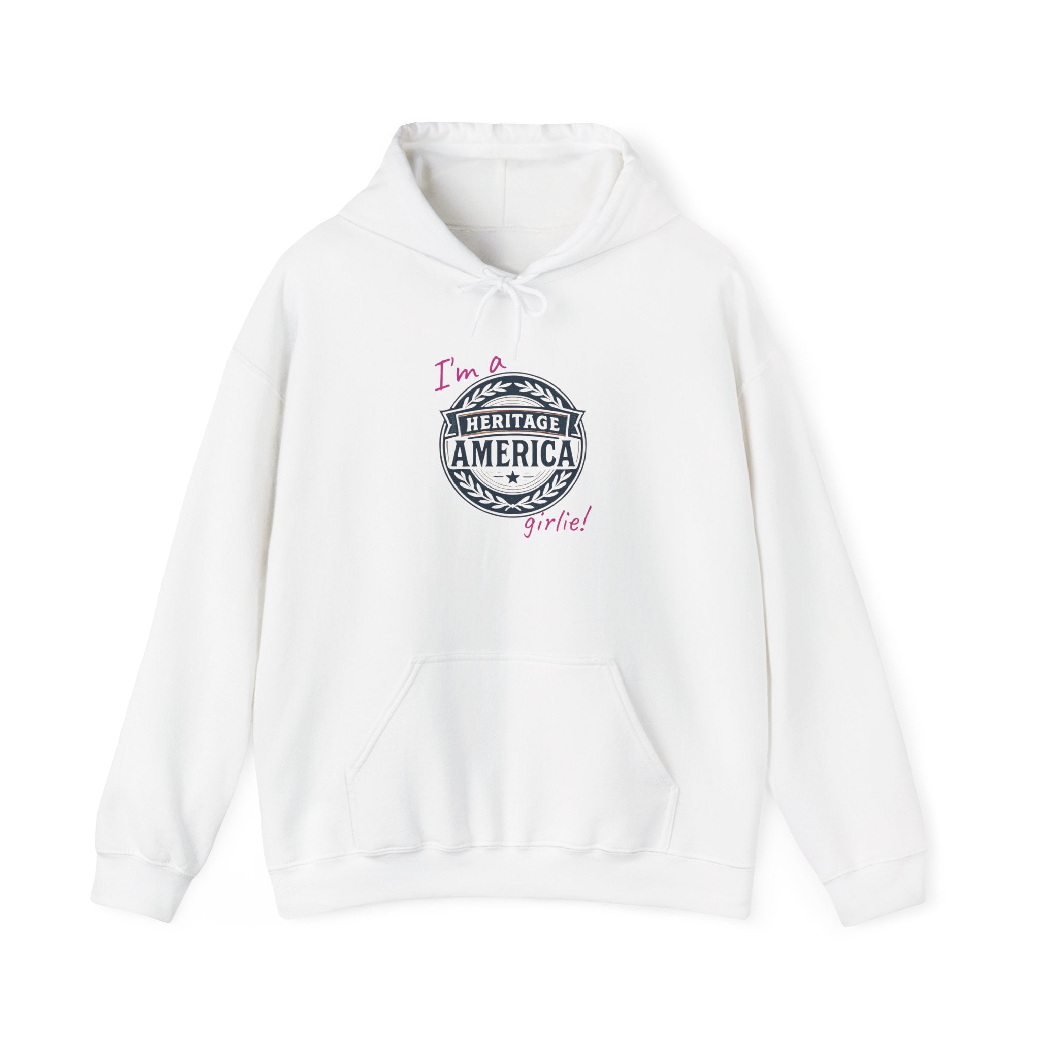 Heritage America Girlie Heavy Blend™ Hooded Sweatshirt