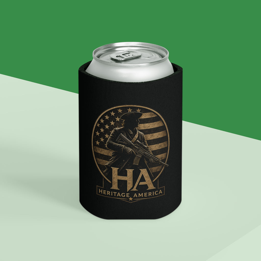 Heritage America Minute Man Can Cooler | Patriotic