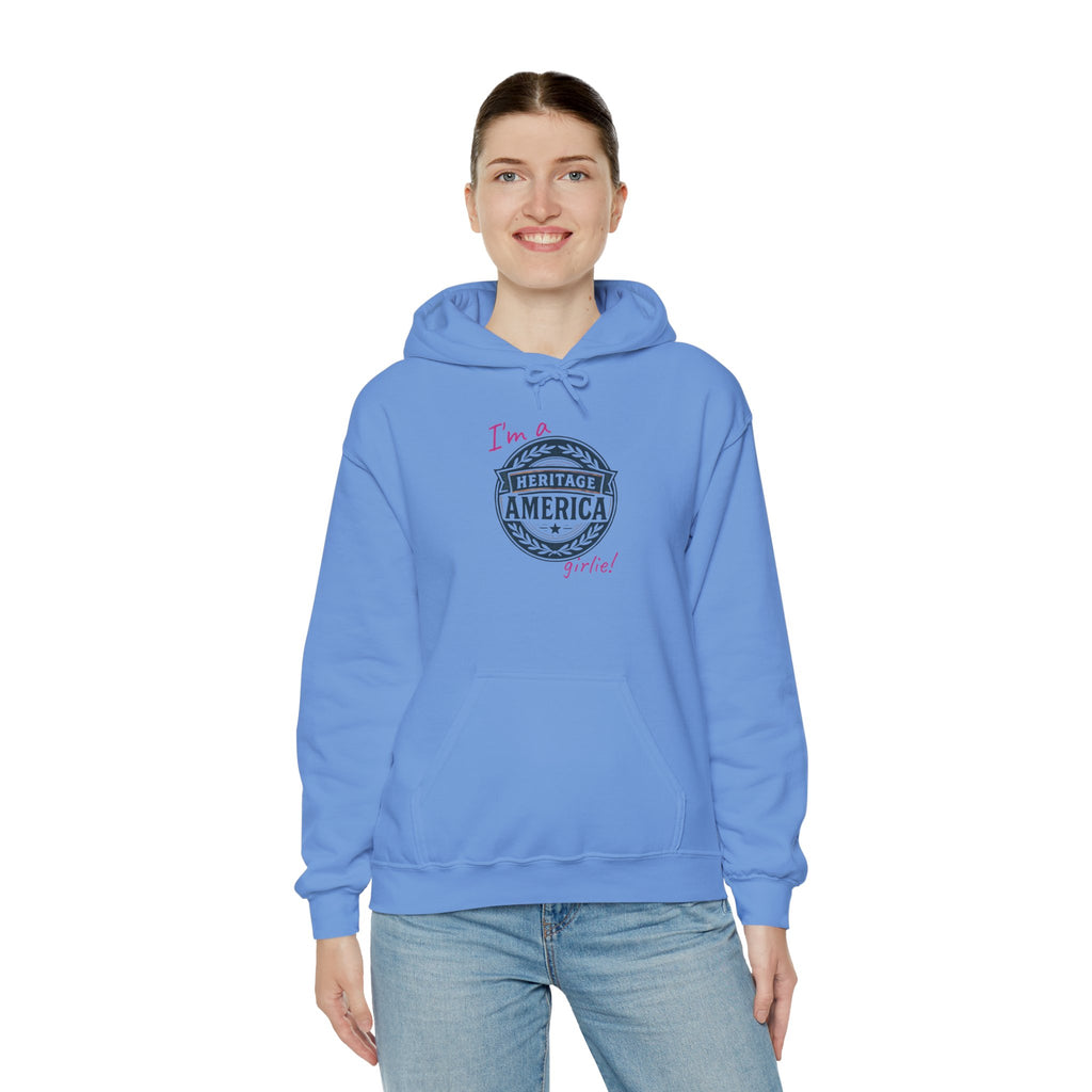 Heritage America Girlie Heavy Blend™ Hooded Sweatshirt