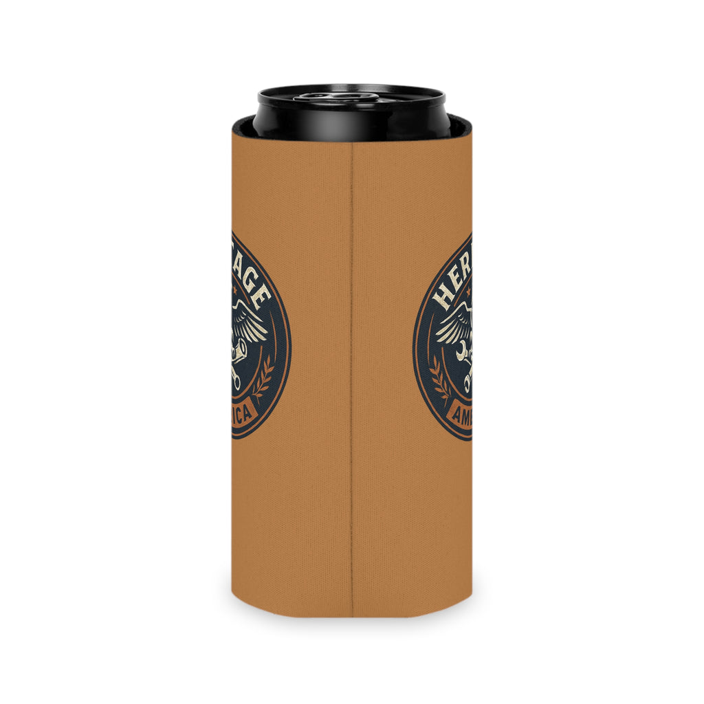 Garage Eagle Can Cooler - Light Brown