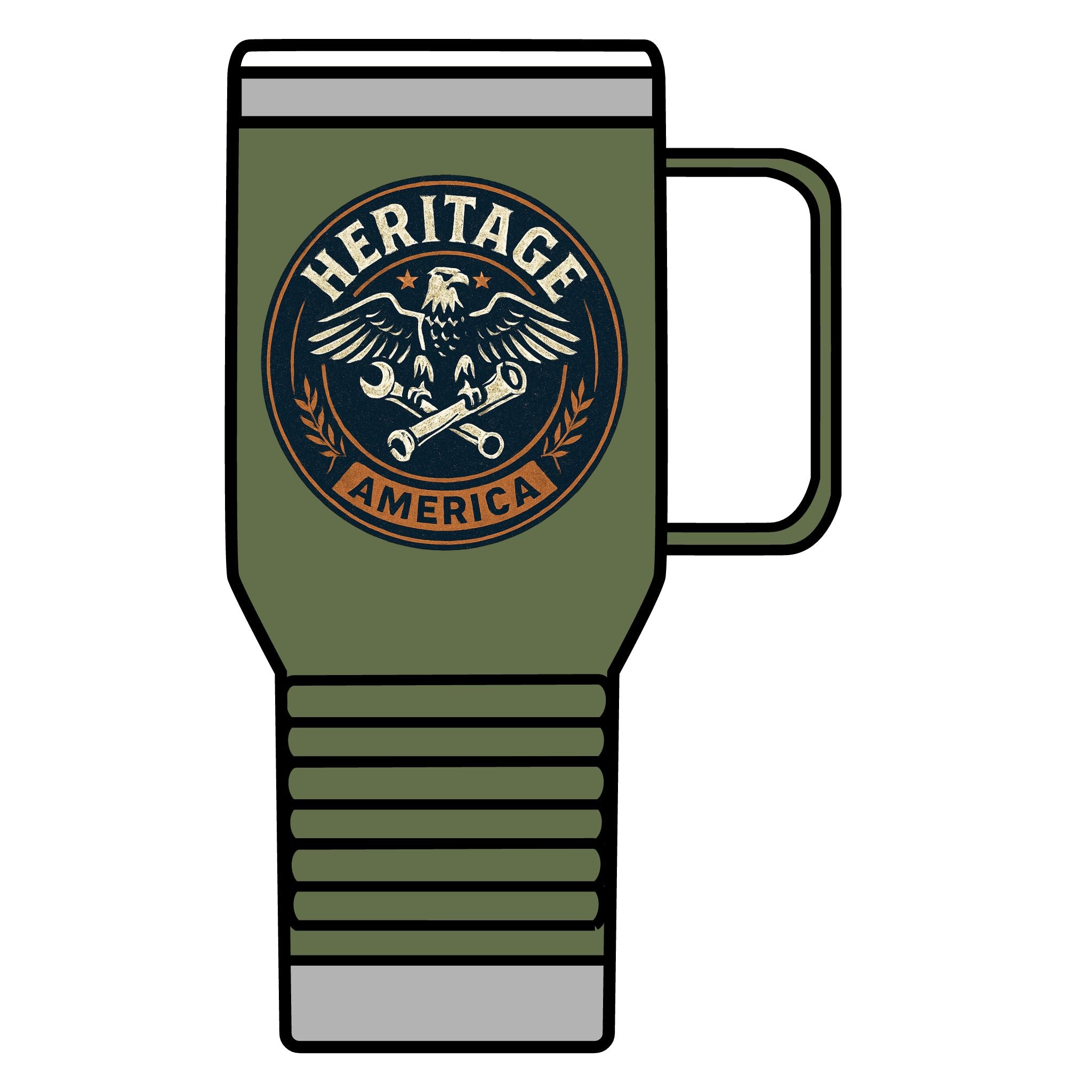 Garage Eagle Travel Mug | 20oz insulated tumbler