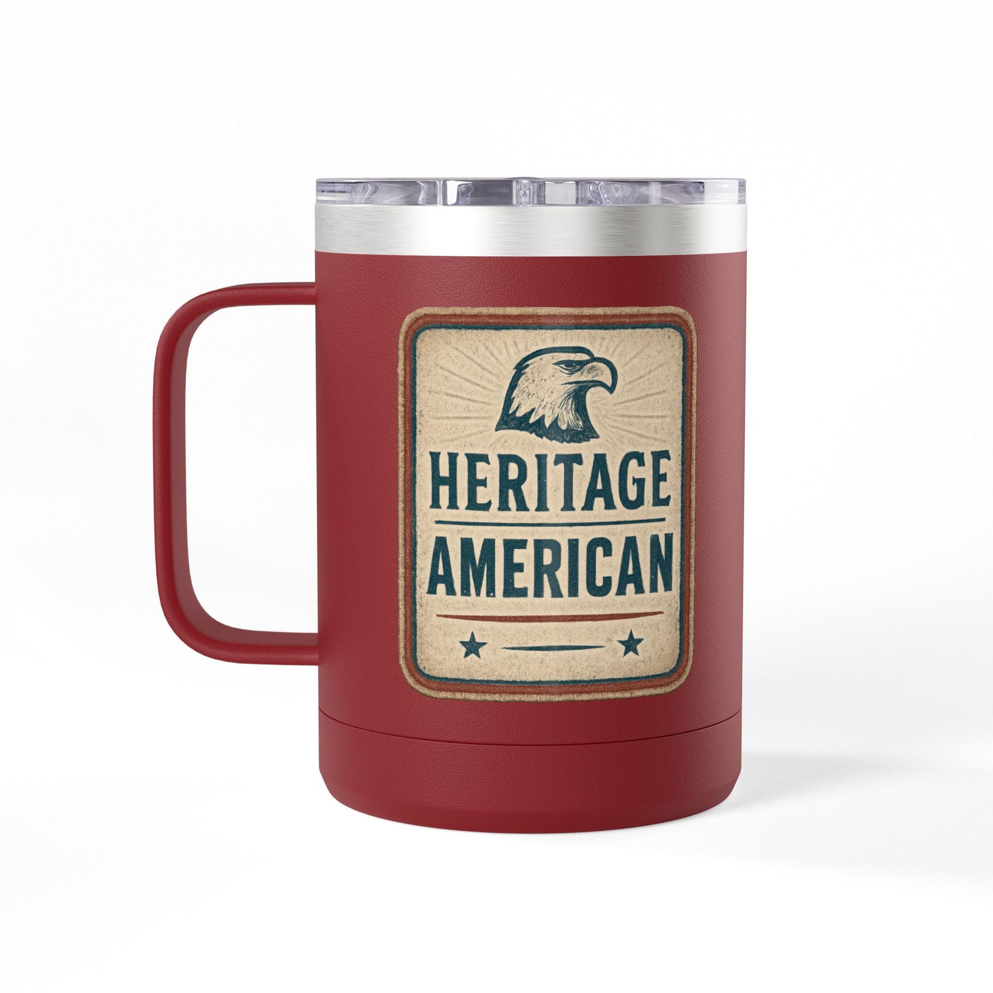 Heritage American Eagle Short Tumbler | 15oz Travel Mug