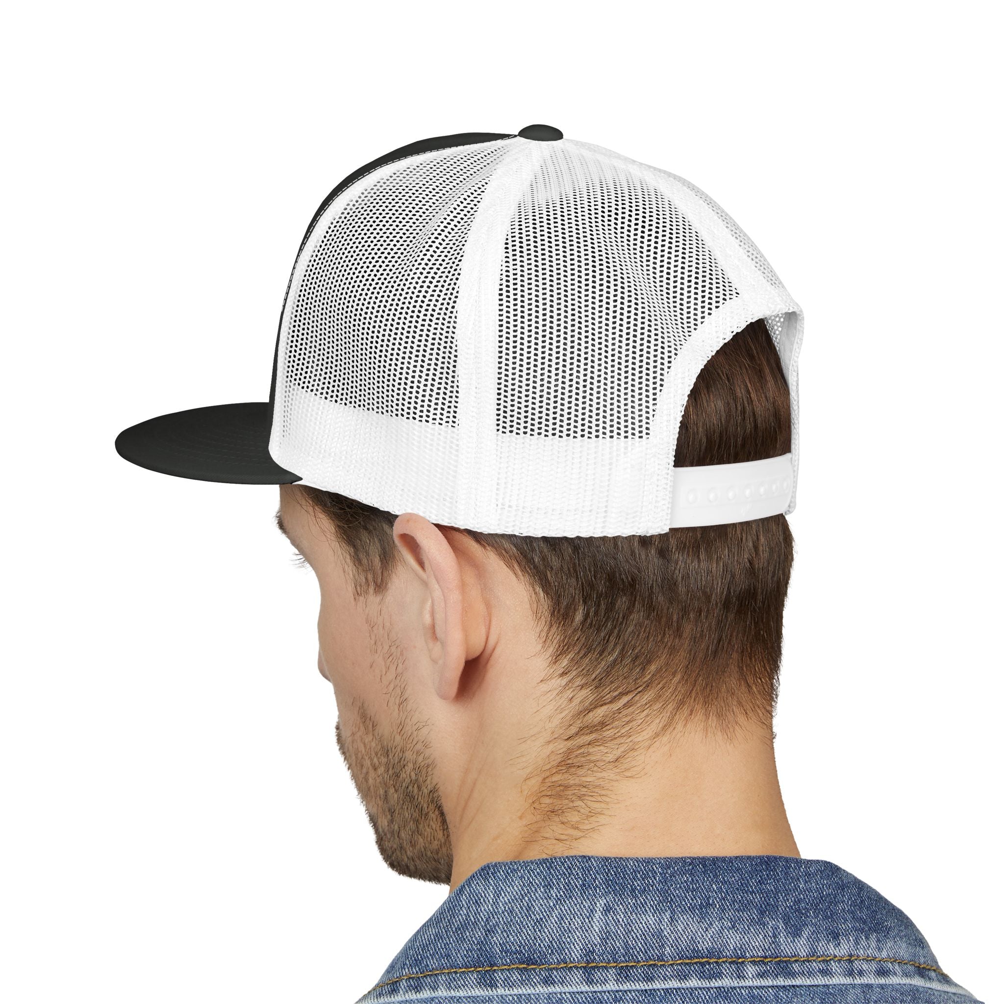 Vintage Bald Eagle Logo Trucker Caps