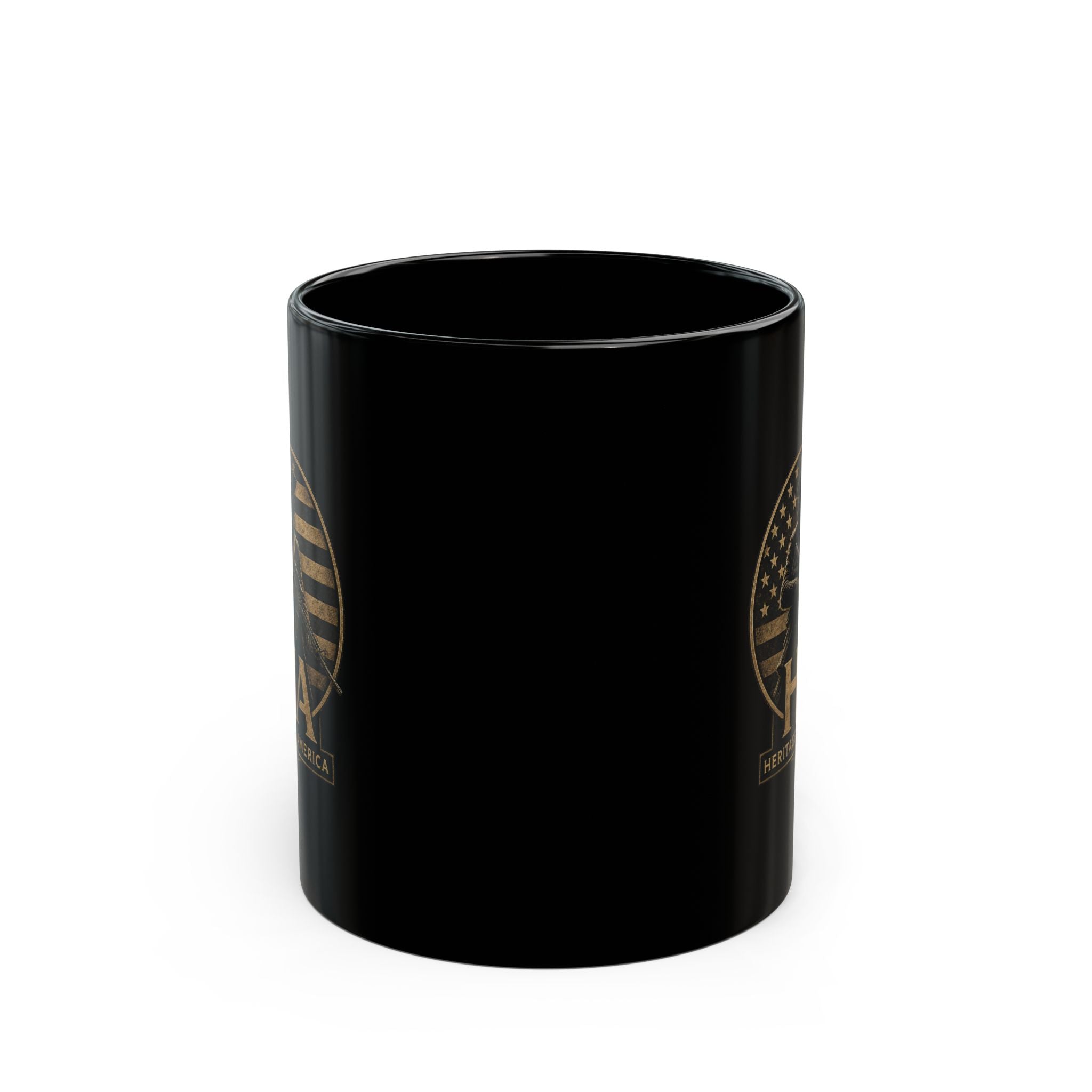 Minute Man Black Mug – Patriotic 11oz/15oz Coffee Cup