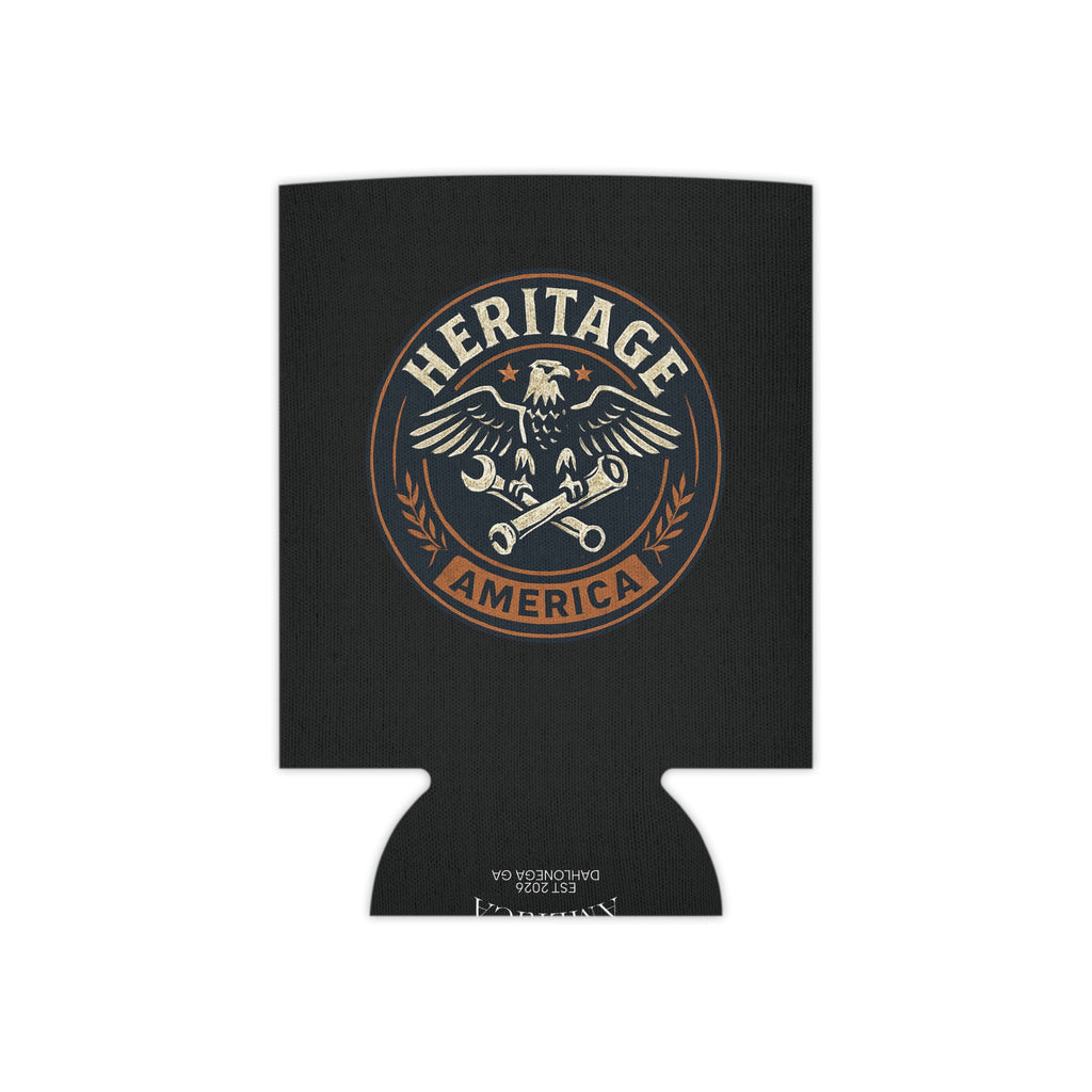 Garage Eagle Can Cooler - Black