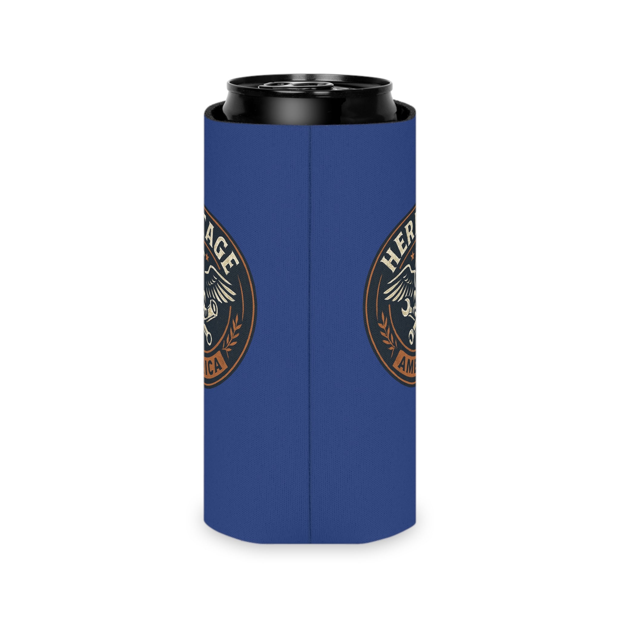 Garage Eagle Can Cooler - Blue