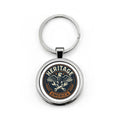 Garage Eagle Logo Stainless Steel Keychain