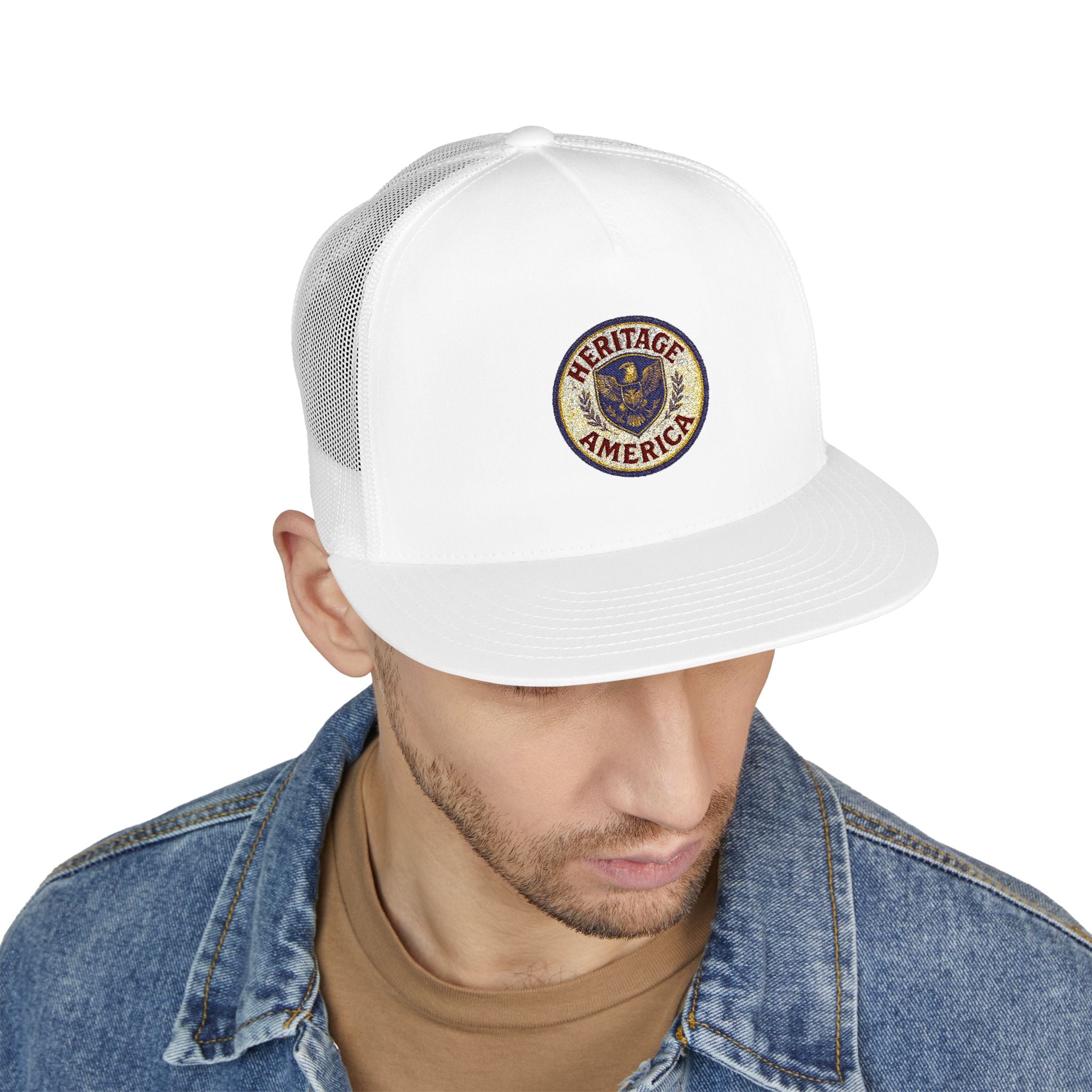 Heritage America Crest Trucker Caps