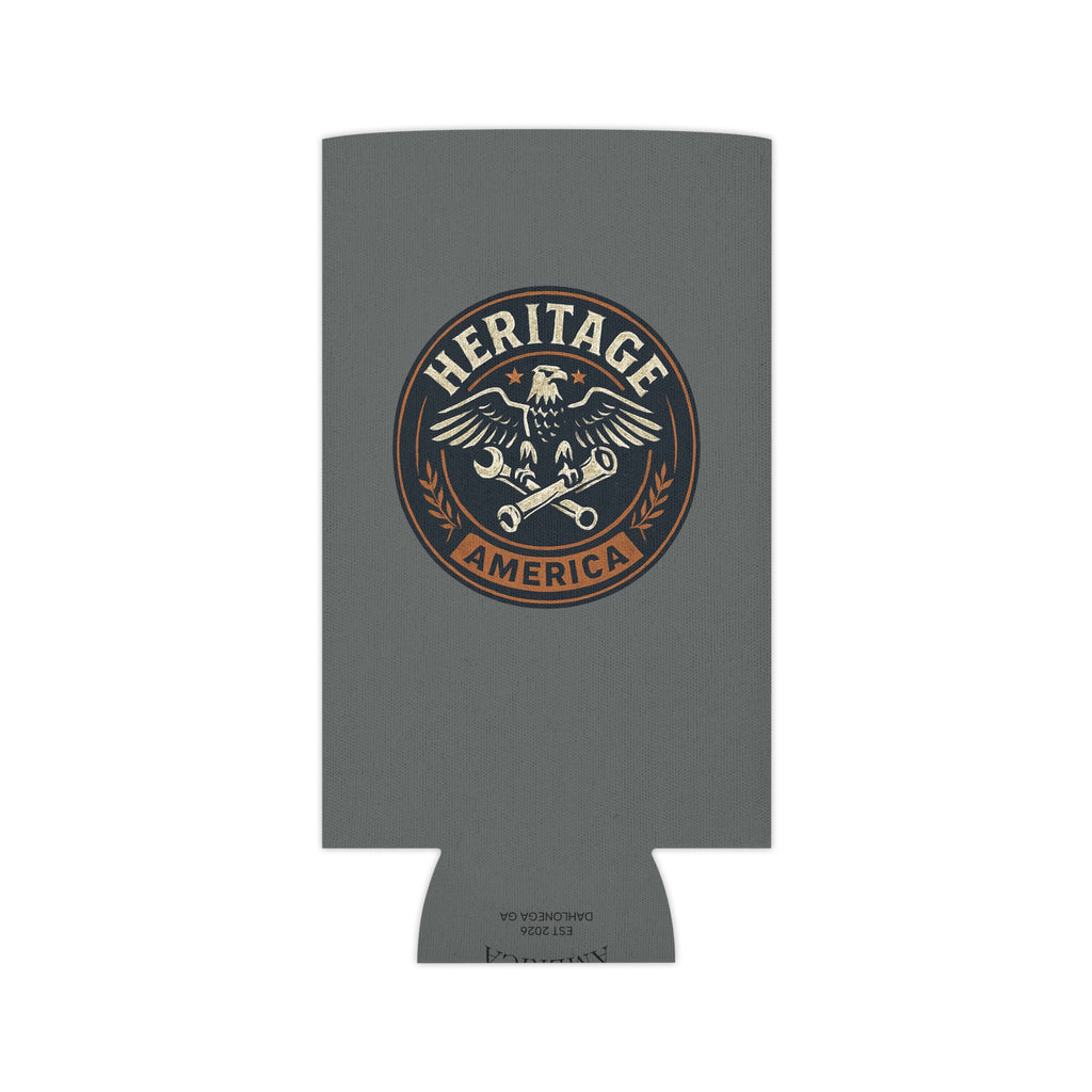 Garage Eagle Can Cooler - Gray