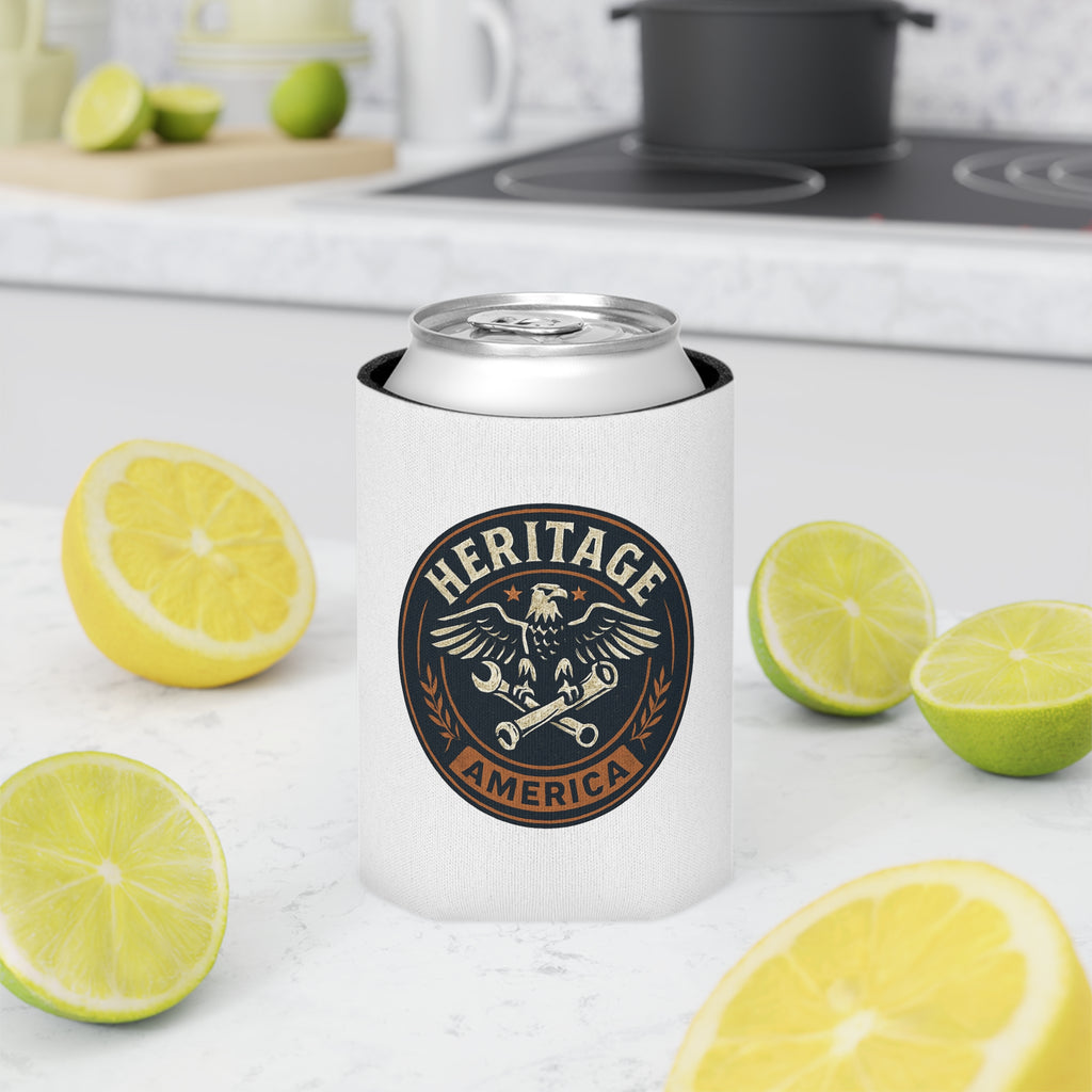 Garage Eagle Can Cooler - White