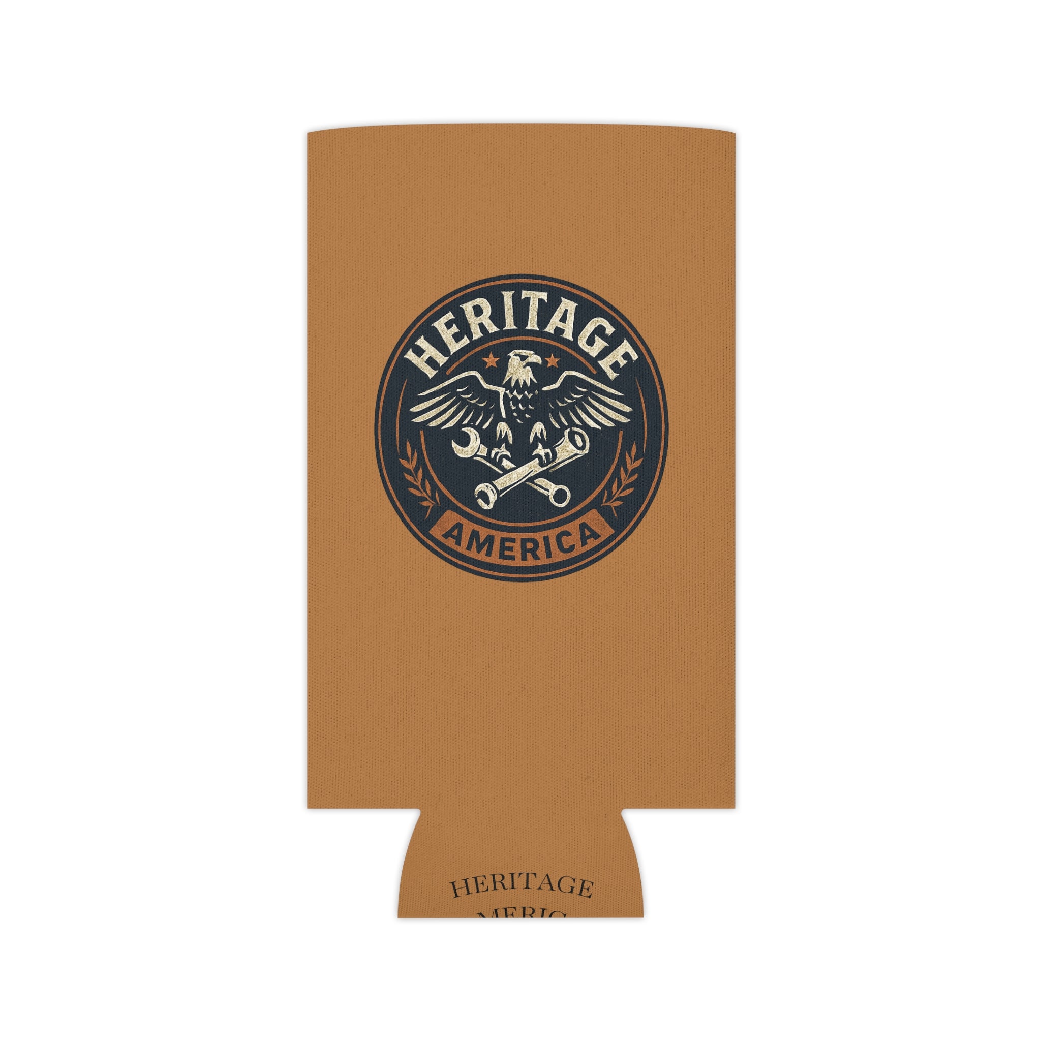 Garage Eagle Can Cooler - Light Brown