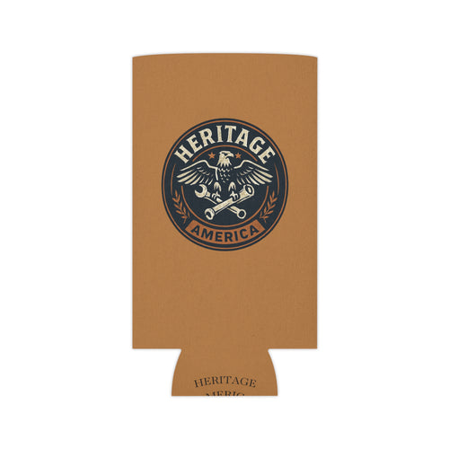 Garage Eagle Can Cooler - Light Brown