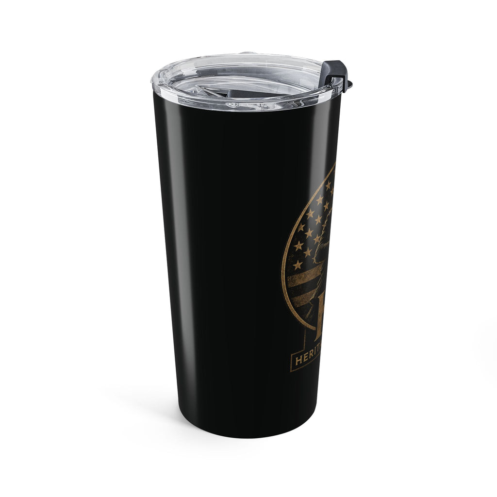 Black Minute Man 20oz Tumbler