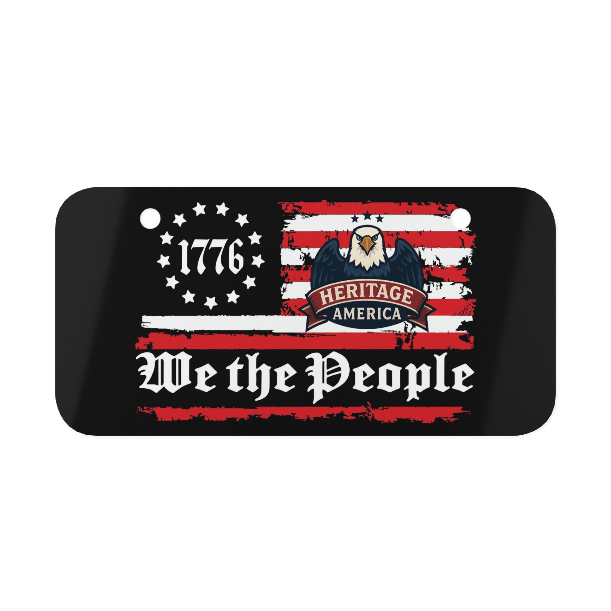 1776 Mini License Plate