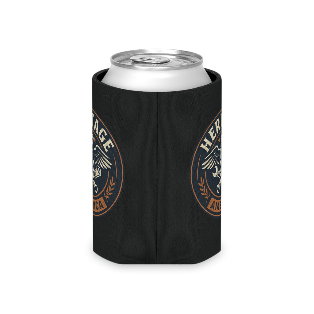Garage Eagle Can Cooler - Black