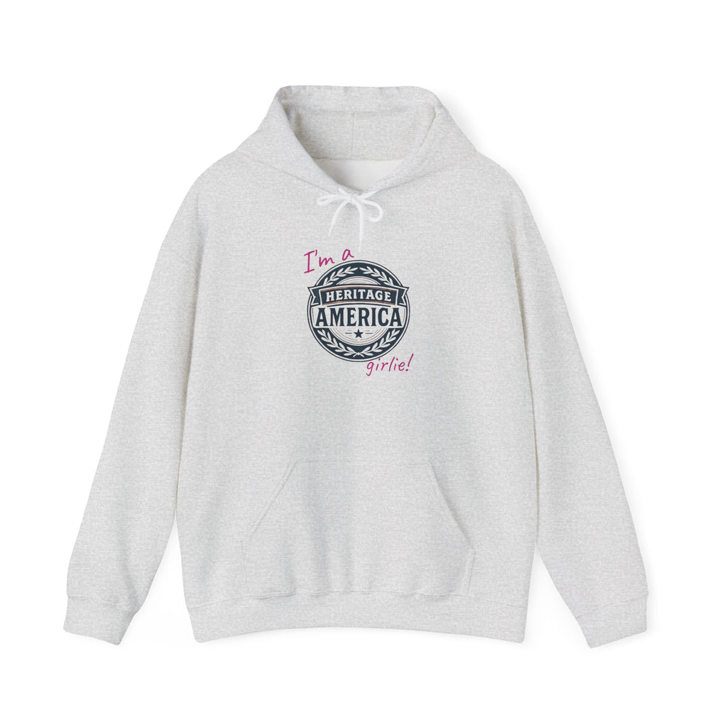 Heritage America Girlie Heavy Blend™ Hooded Sweatshirt