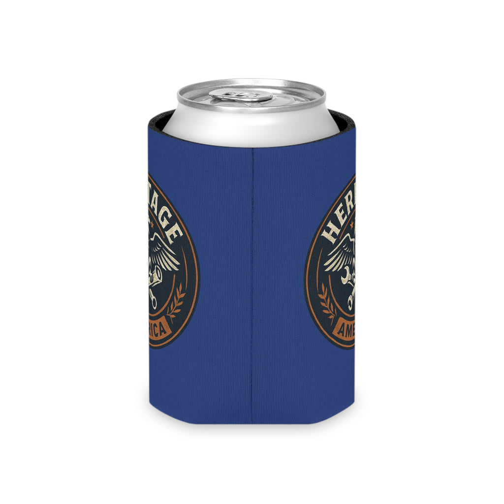 Garage Eagle Can Cooler - Blue