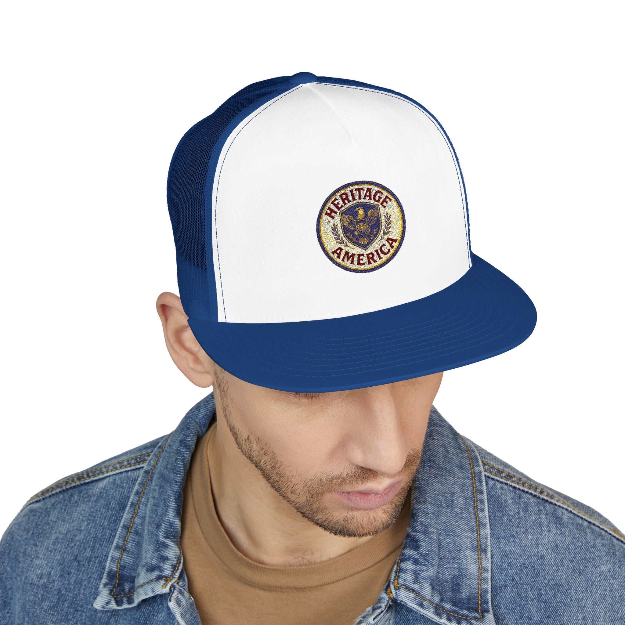 Heritage America Crest Trucker Caps