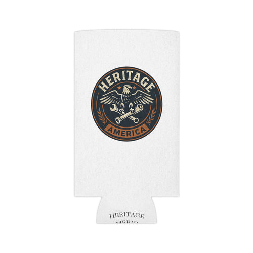 Garage Eagle Can Cooler - White