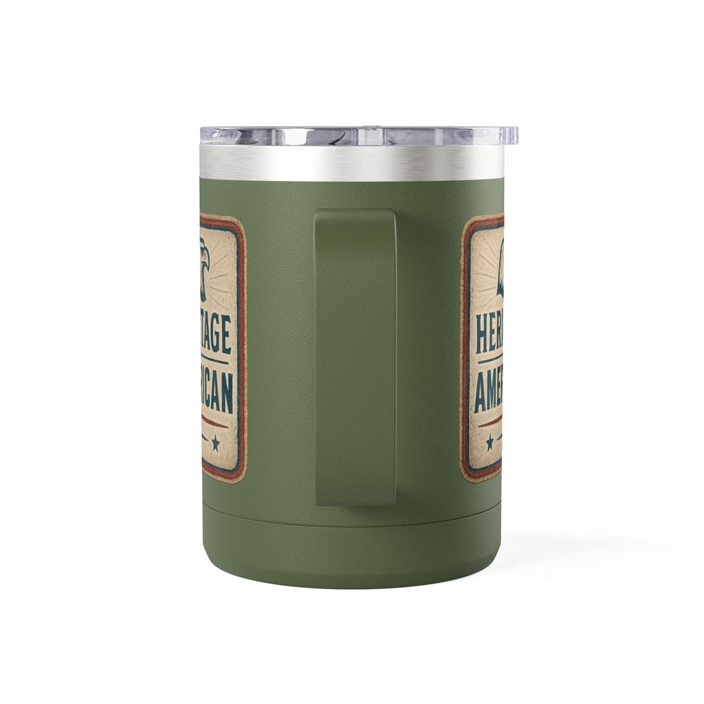 Heritage American Eagle Short Tumbler | 15oz Travel Mug