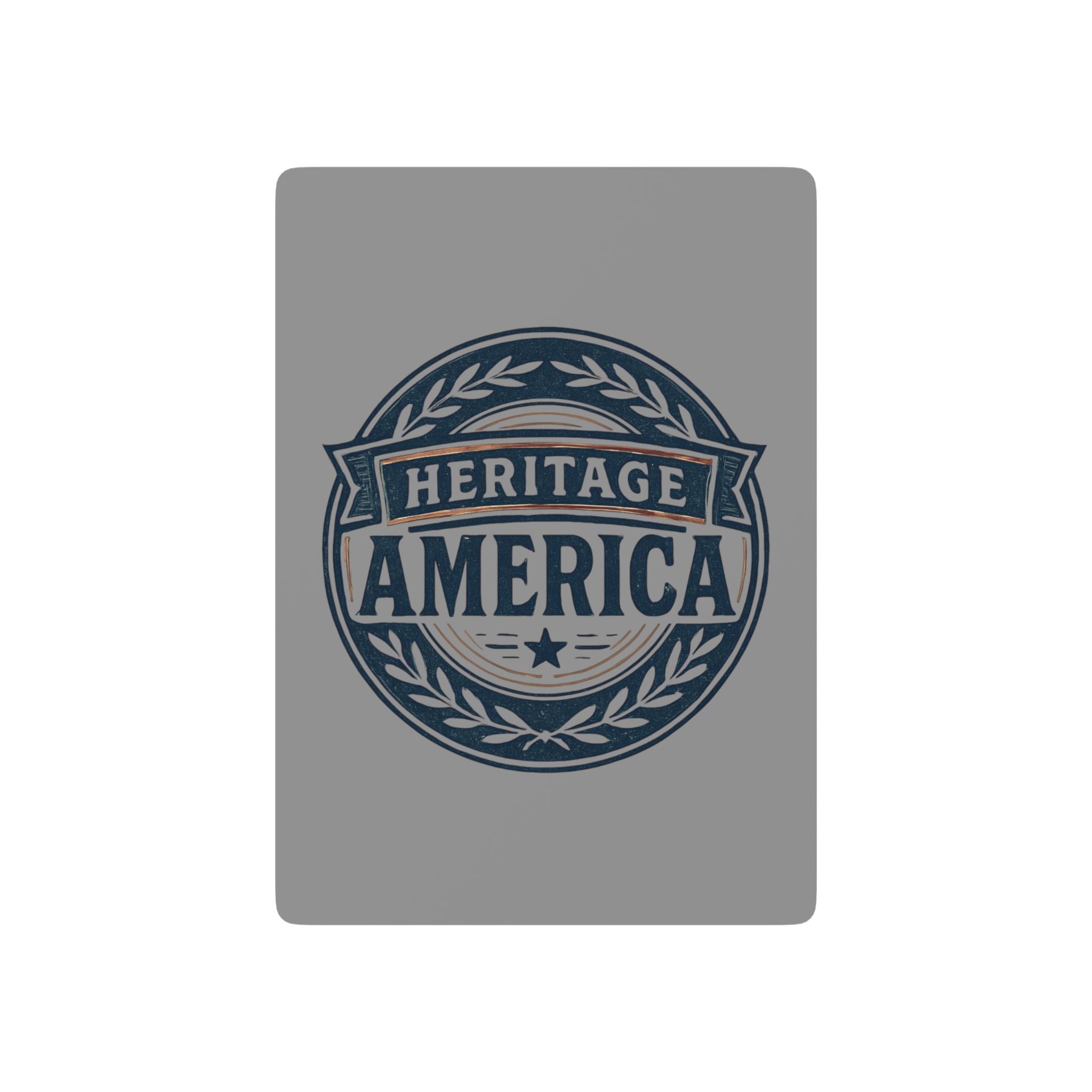 Heritage America Logo Playing Cards | Distressed Patriotic Deck