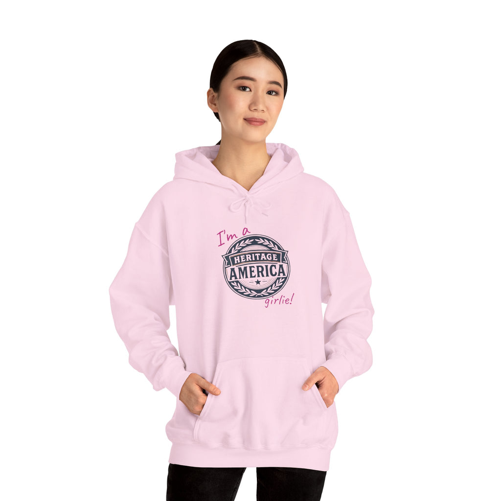 Heritage America Girlie Heavy Blend™ Hooded Sweatshirt