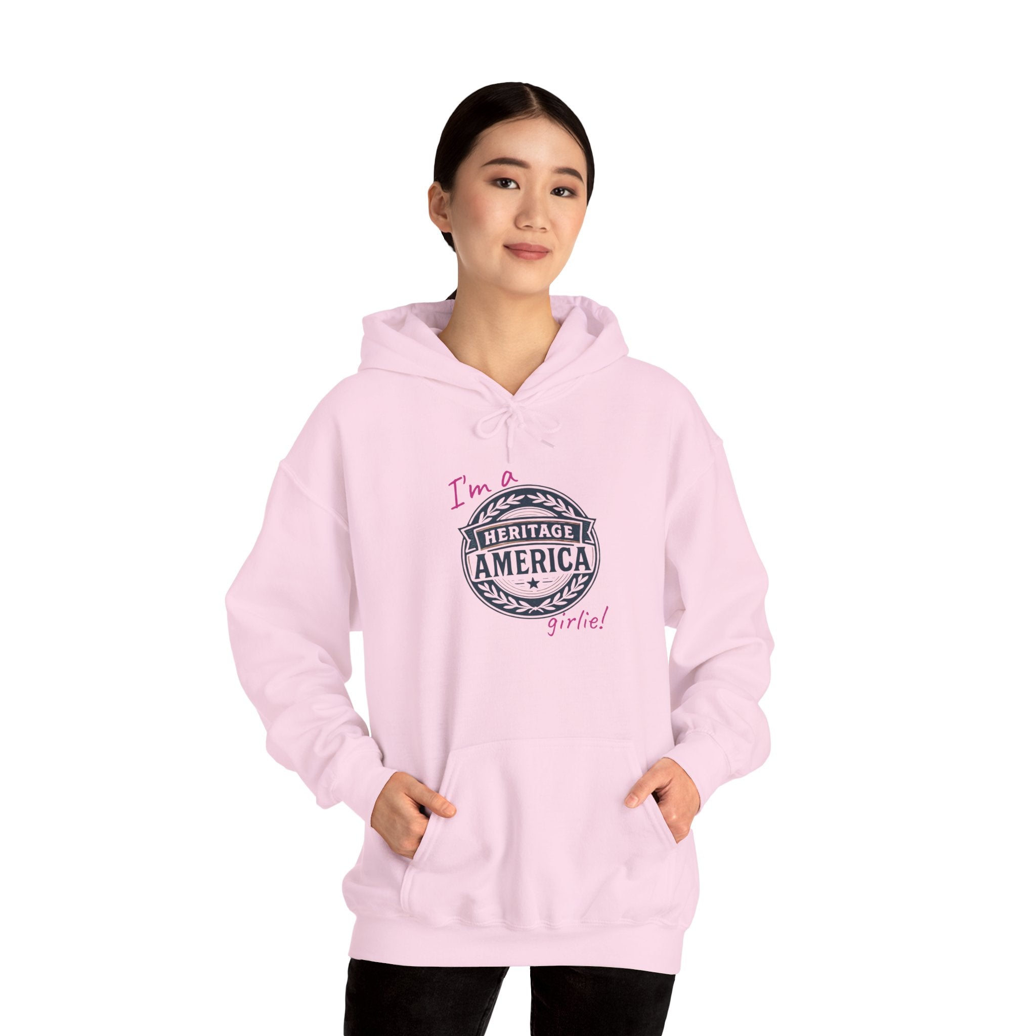 Heritage America Girlie Heavy Blend™ Hooded Sweatshirt