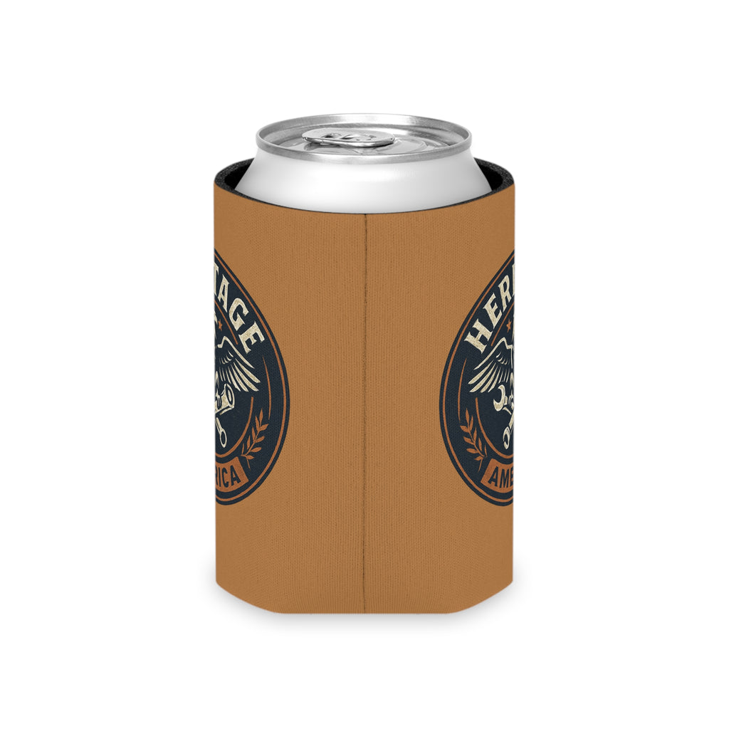 Garage Eagle Can Cooler - Light Brown