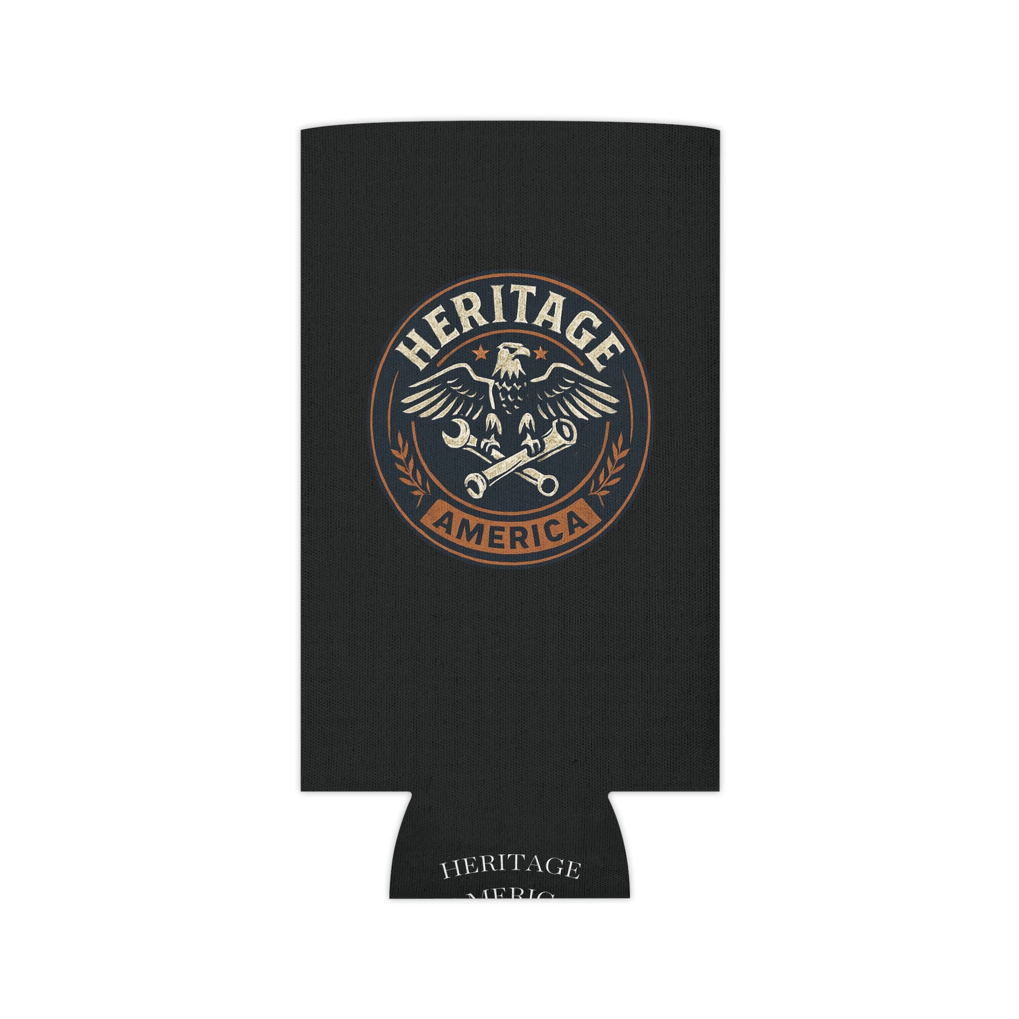 Garage Eagle Can Cooler - Black