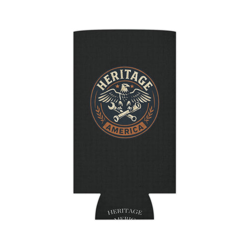 Garage Eagle Can Cooler - Black