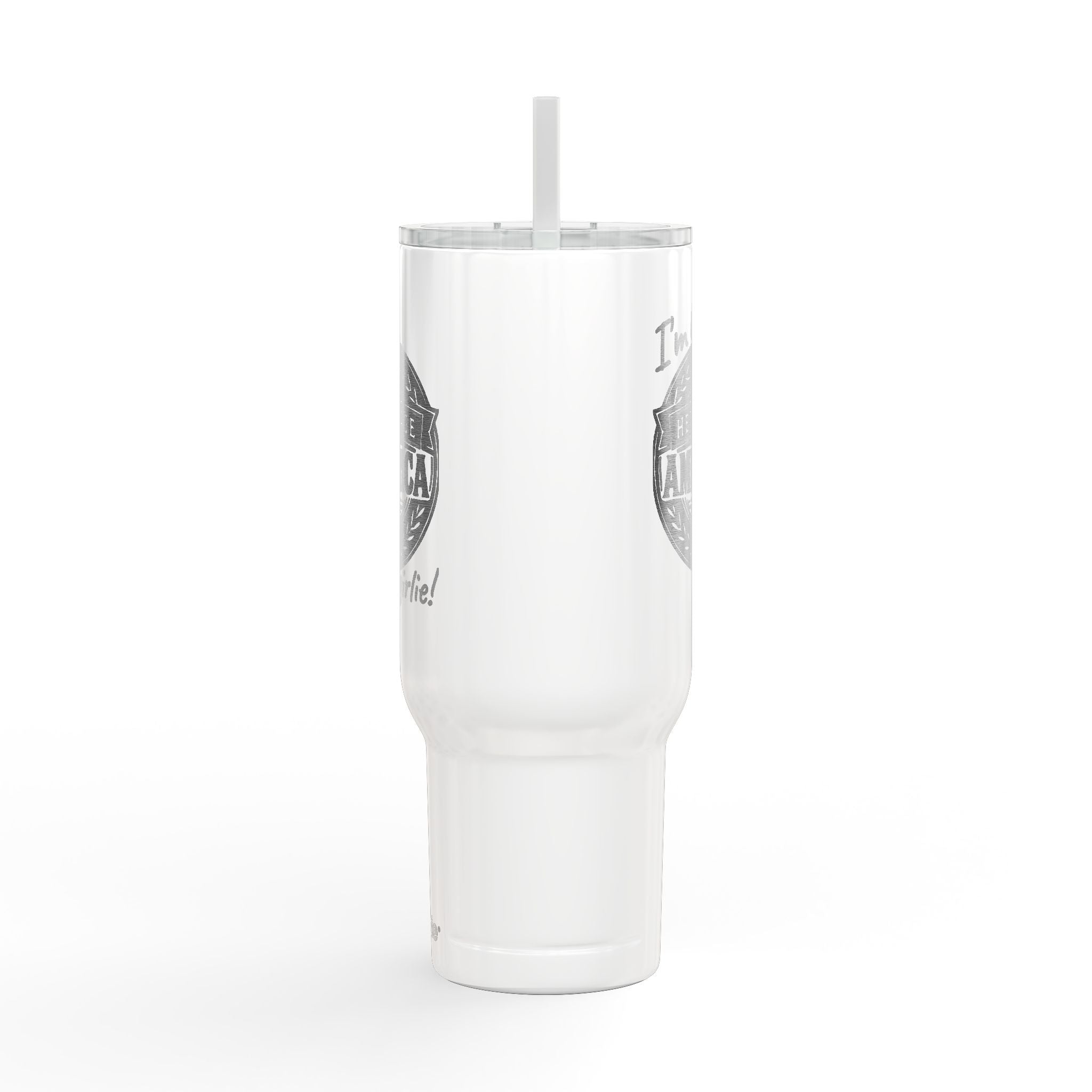 Heritage America girlie Mug | 40oz Insulated Engraved Tumbler with Lid