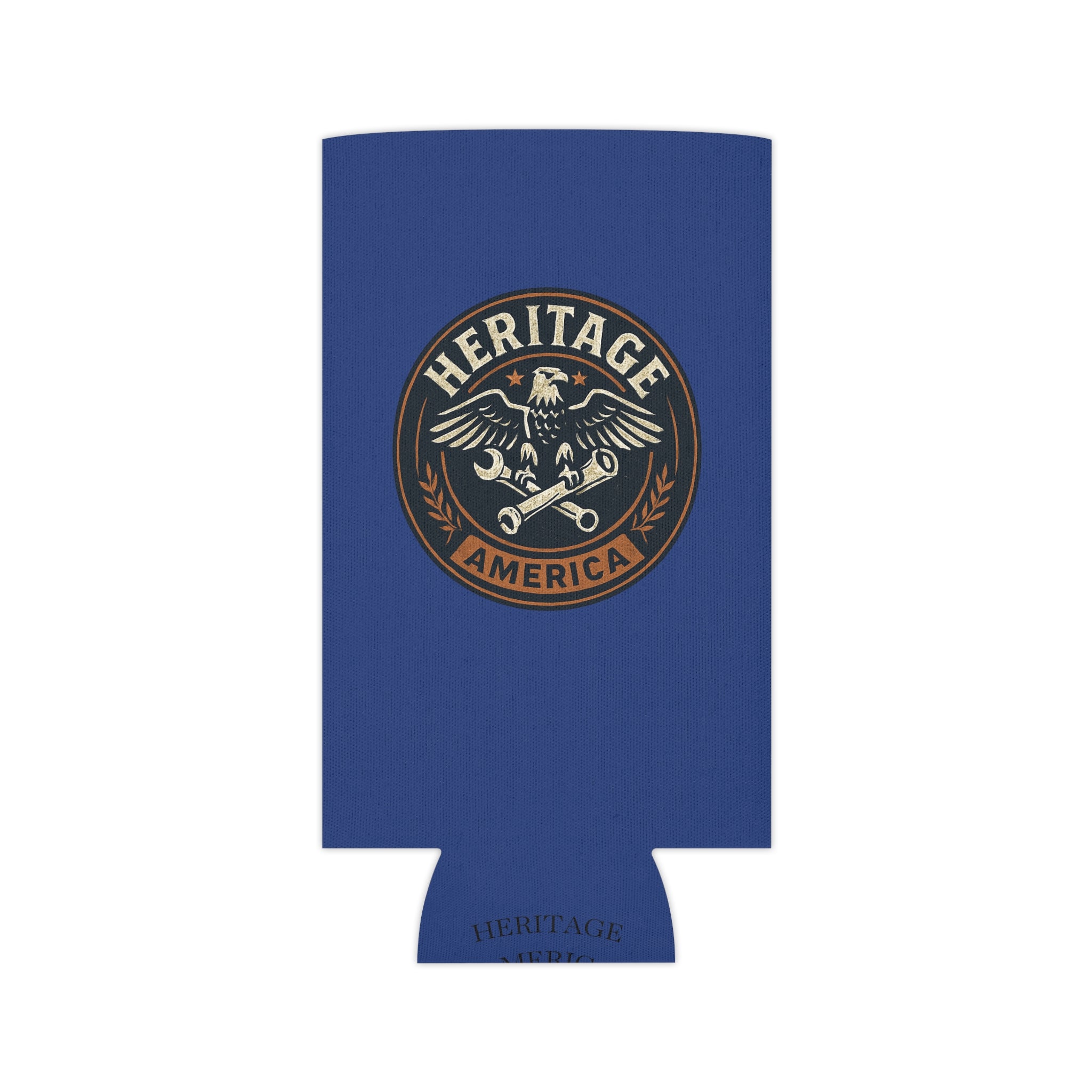 Garage Eagle Can Cooler - Blue